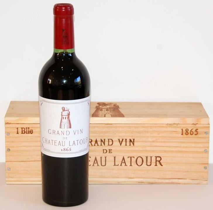 Chateau Latour 1865