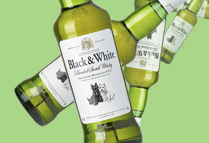 Виски Блэк & Вайт: история и обзор напитк