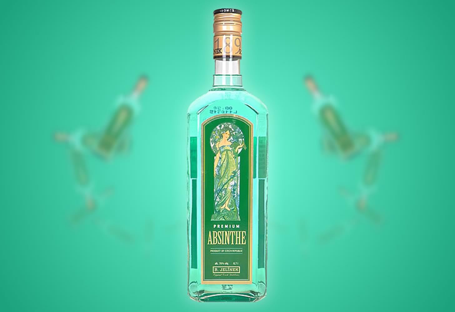 Absint R. Jelínek: průvodce alkoholem